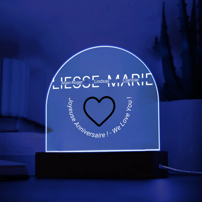 Acrylic Dome LED 4