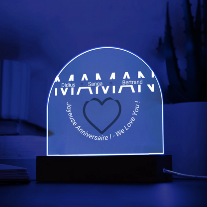 Acrylic Dome LED 4