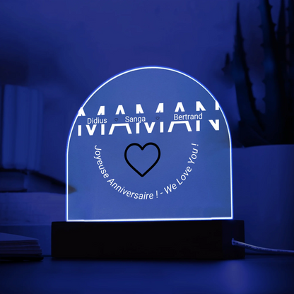 Acrylic Dome LED 4